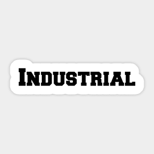 Industrial Sticker